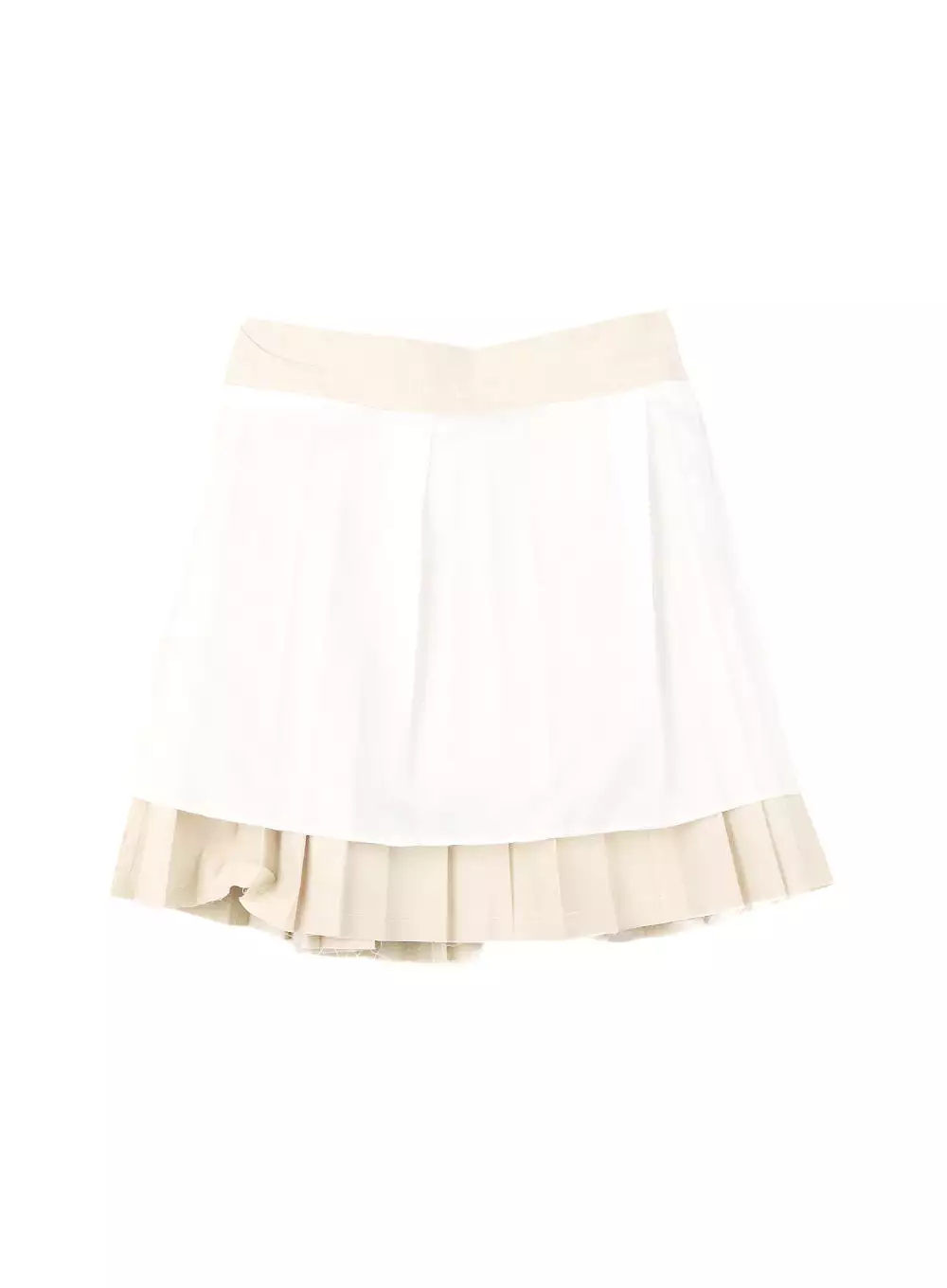 A-Line Pleated Mini Skirt OM422