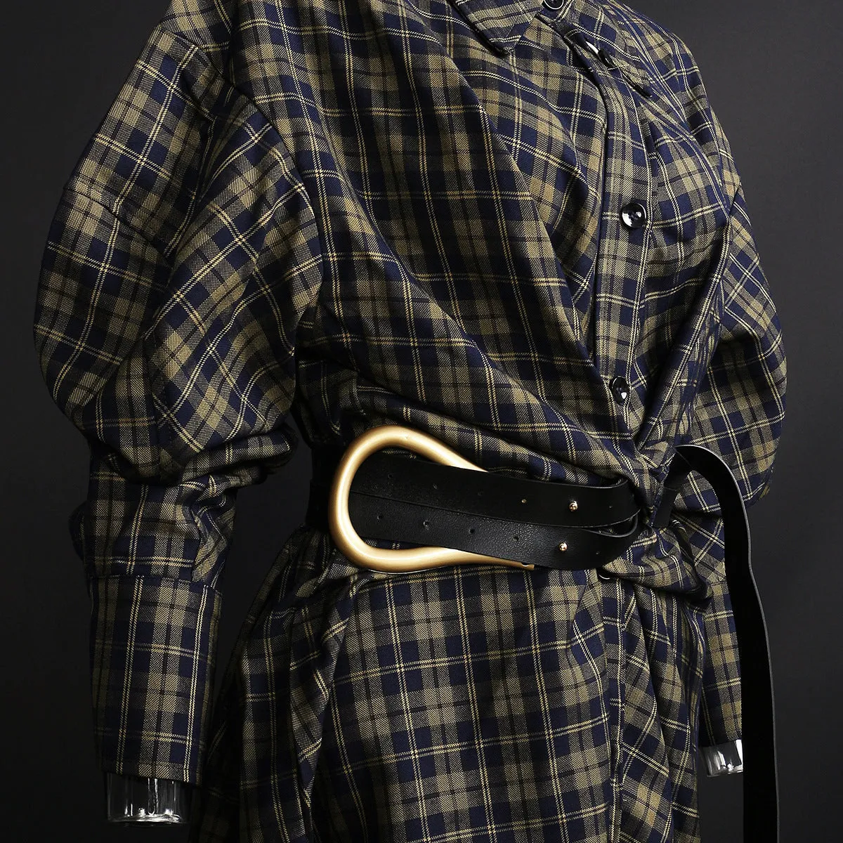 Ashore Shop Plaid Shirt Dress With Belt