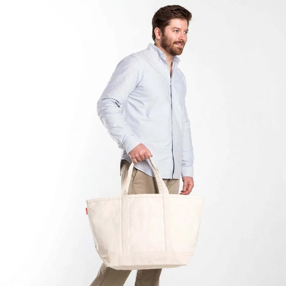 Canvas Large Boat Tote  - (five colorways)