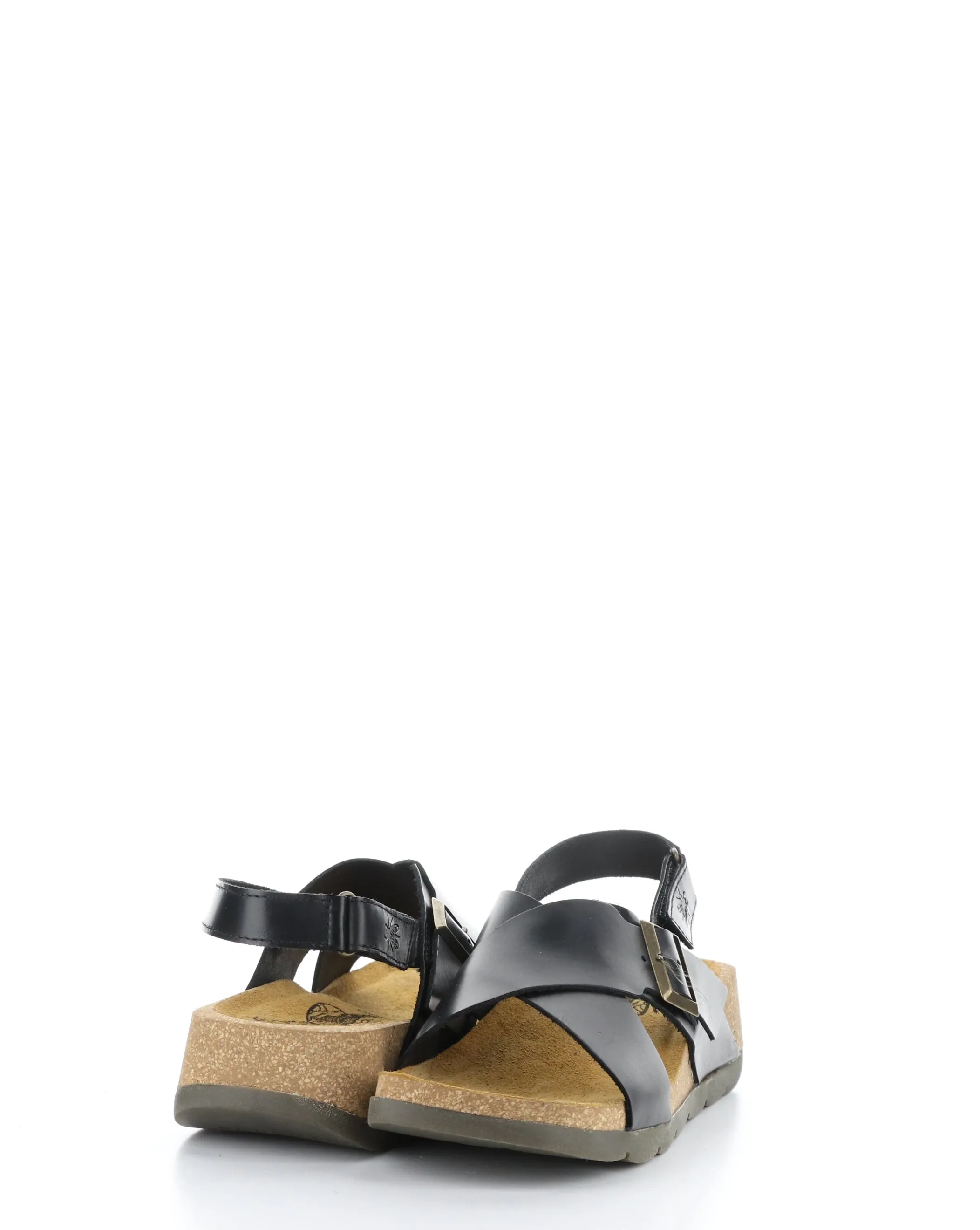 CHLO852FLY 000 BLACK Velcro Sandals