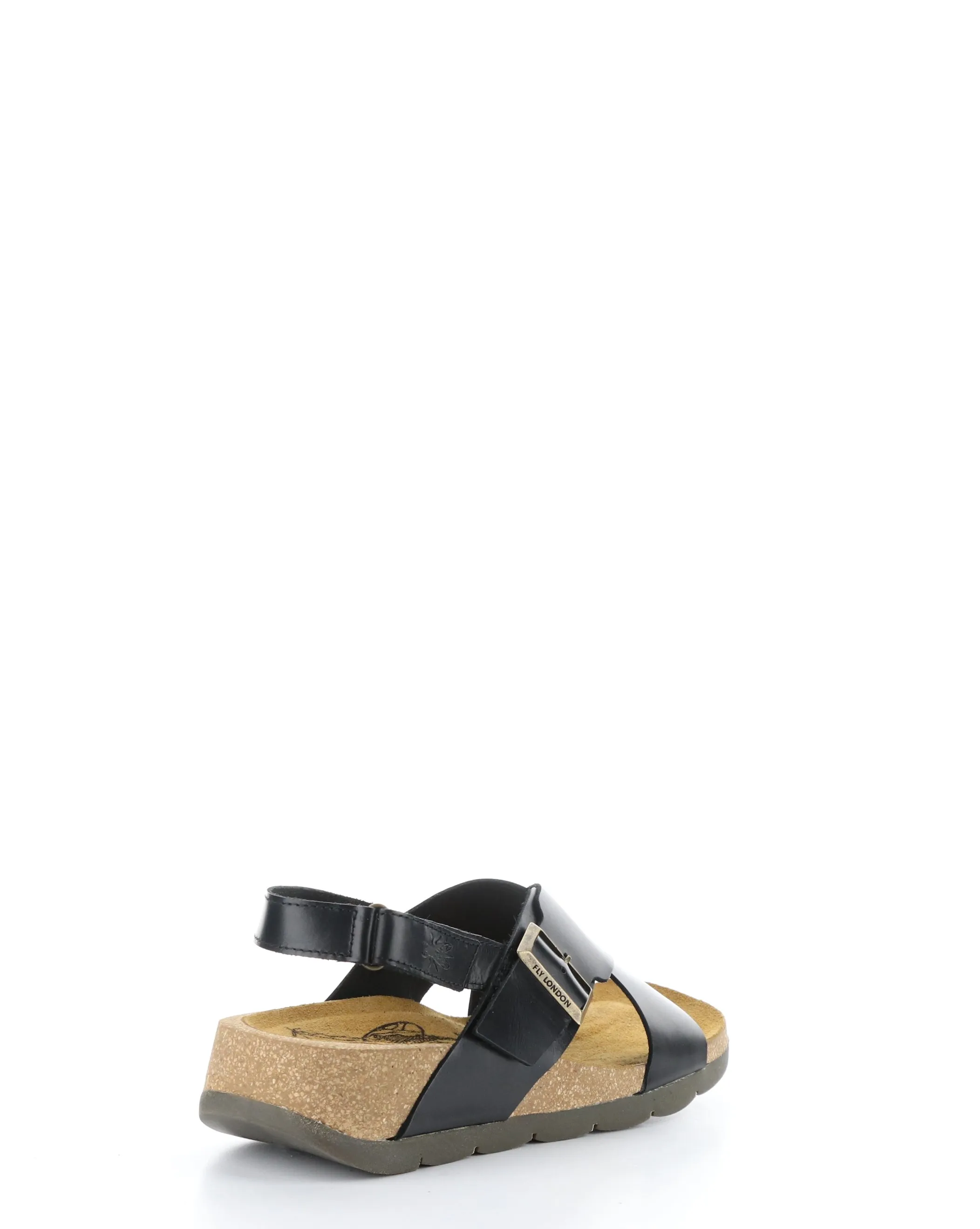 CHLO852FLY 000 BLACK Velcro Sandals