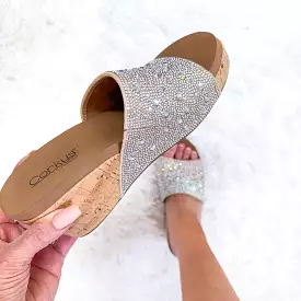 Corkys's Sunlight Clear Bling Wedge