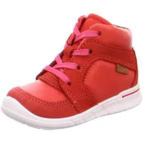 Ecco sneaker high for babies red