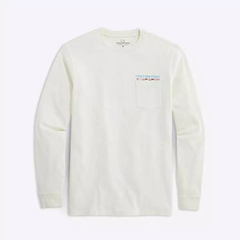 Edgar Lighthouse Scene Long Sleeve T-Shirt