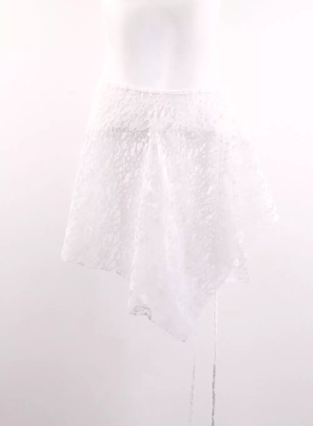 Floral Lace Mini Wrap Skirt CF401