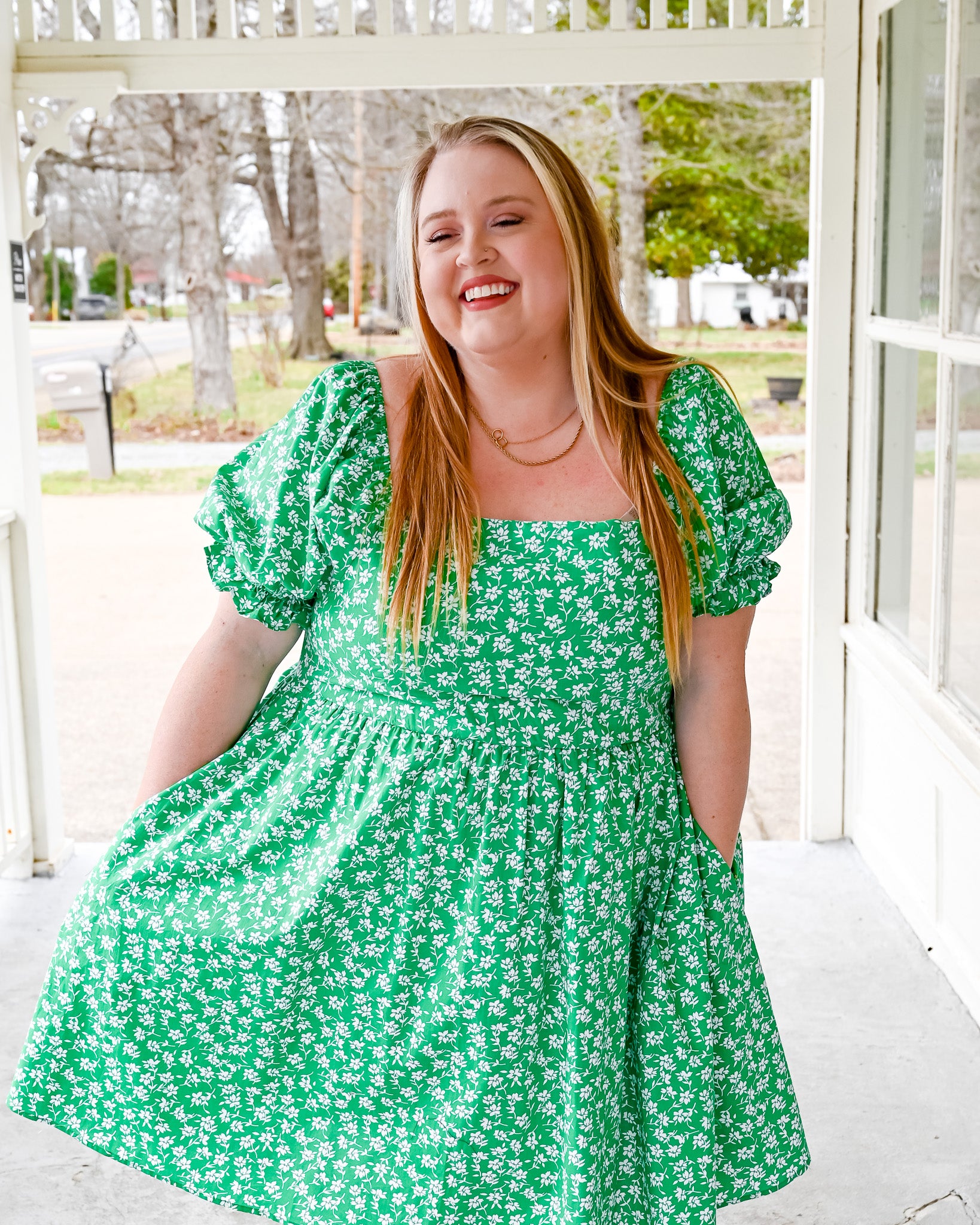 Garden Party Floral Dress