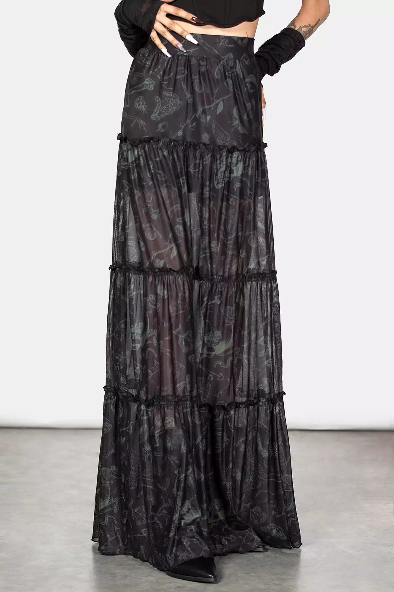 Ghosted Woods Maxi Skirt Resurrect