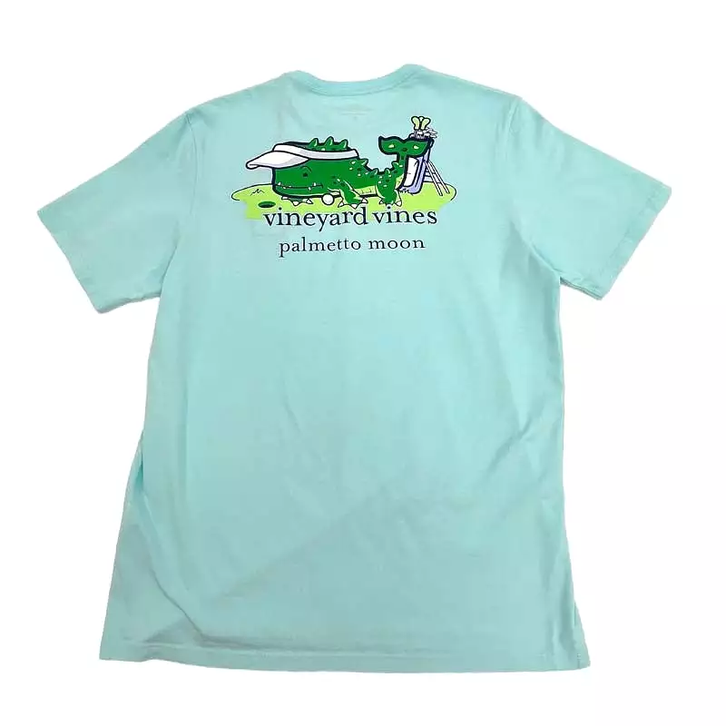 Golf Gator Whale Short Sleeve T-Shirt