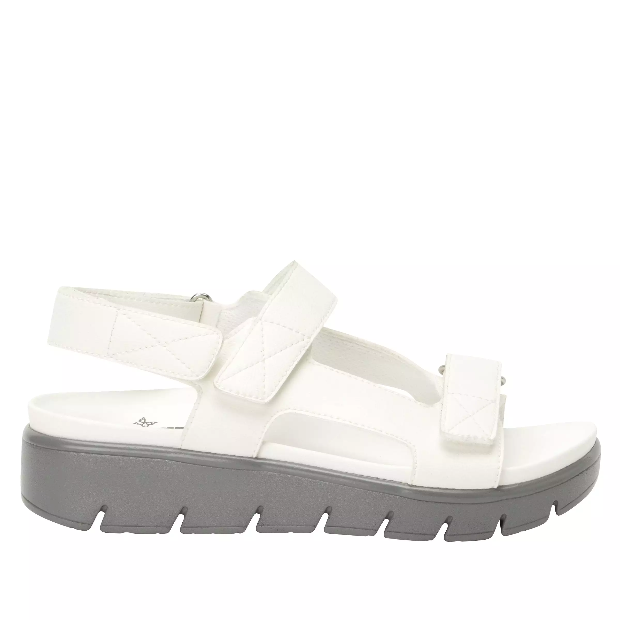 Henlee White Sandal