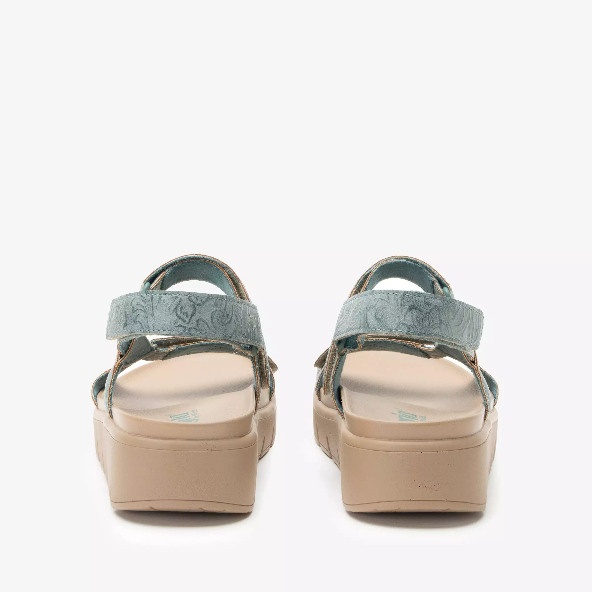 Henna Aged Denim Sandal