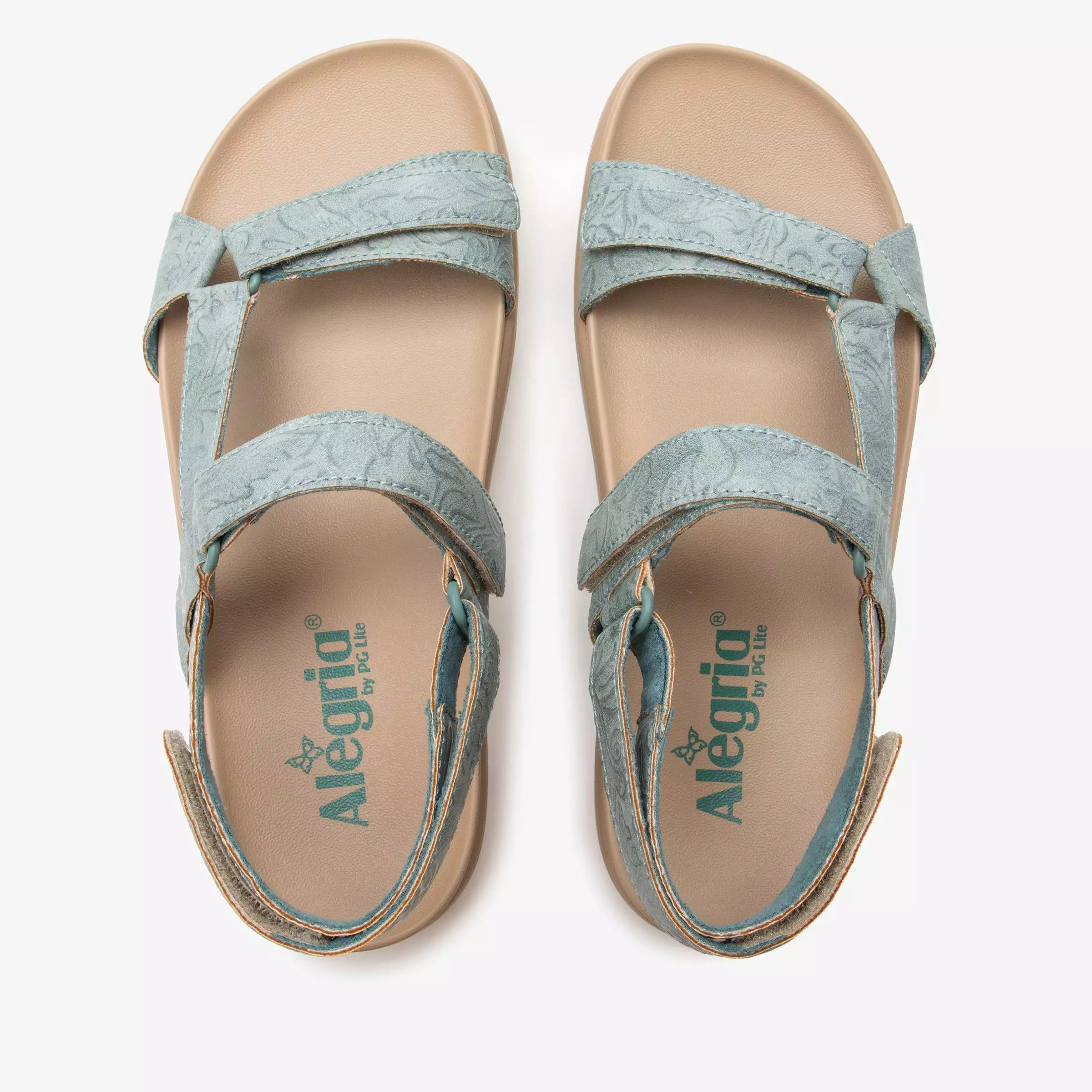 Henna Aged Denim Sandal