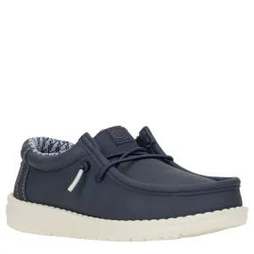 HEYDUDE  BOYS WALLY CLASSIC YOUTH SLIP ON SNEAKER