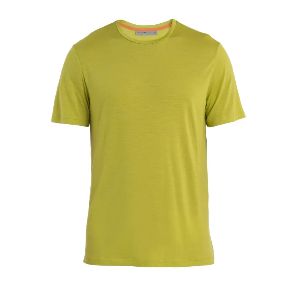 icebreaker Merino T-Shirt Men's 125 Cool-Lite Sphere II Short Sleeve Crewe - Bio Lime