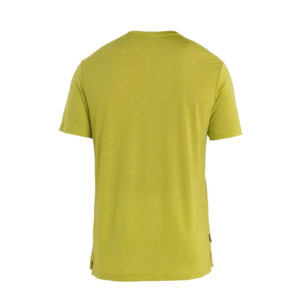 icebreaker Merino T-Shirt Men's 125 Cool-Lite Sphere II Short Sleeve Crewe - Bio Lime