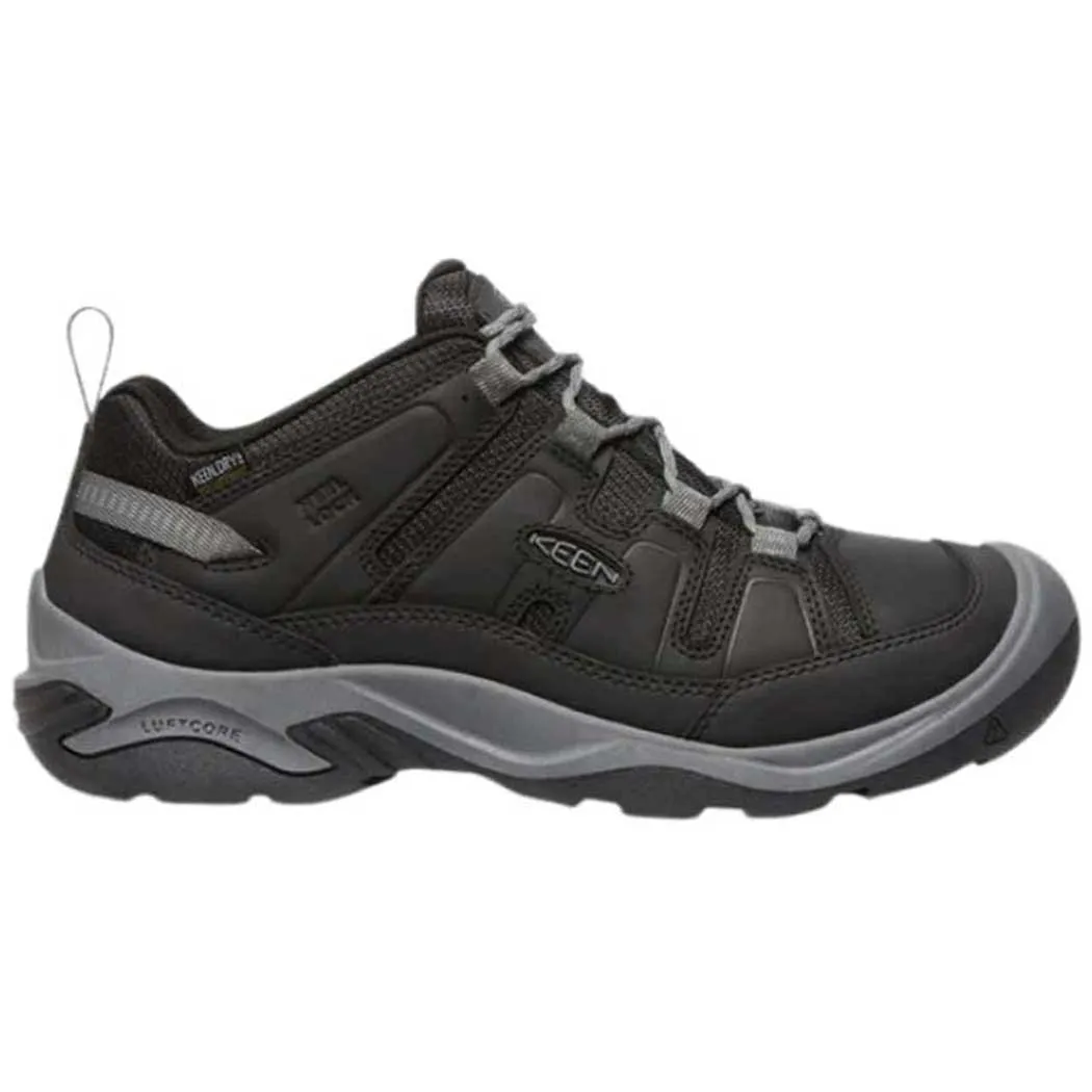 Keen Circadia WP Sneaker Black/Steel Grey (Men's)