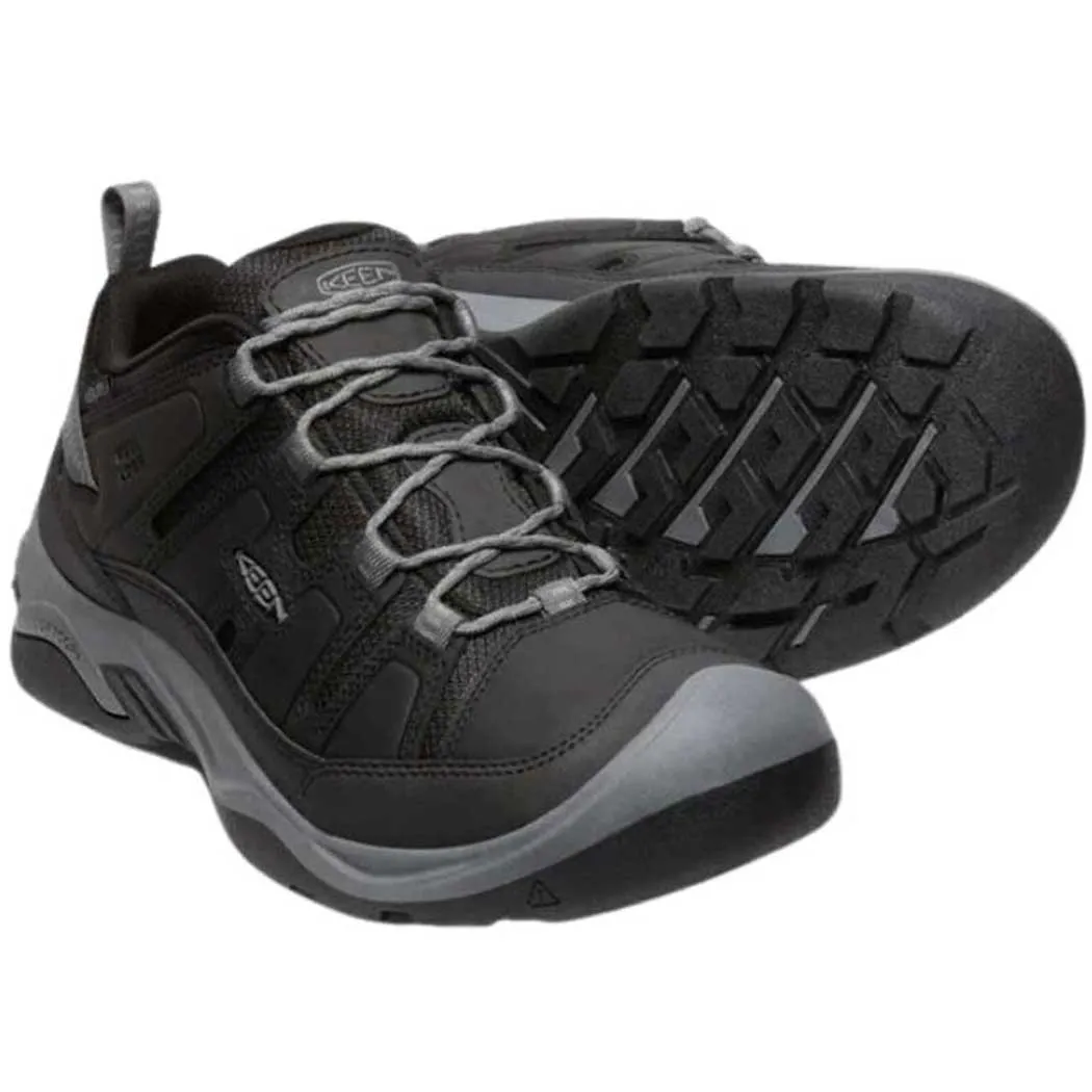 Keen Circadia WP Sneaker Black/Steel Grey (Men's)