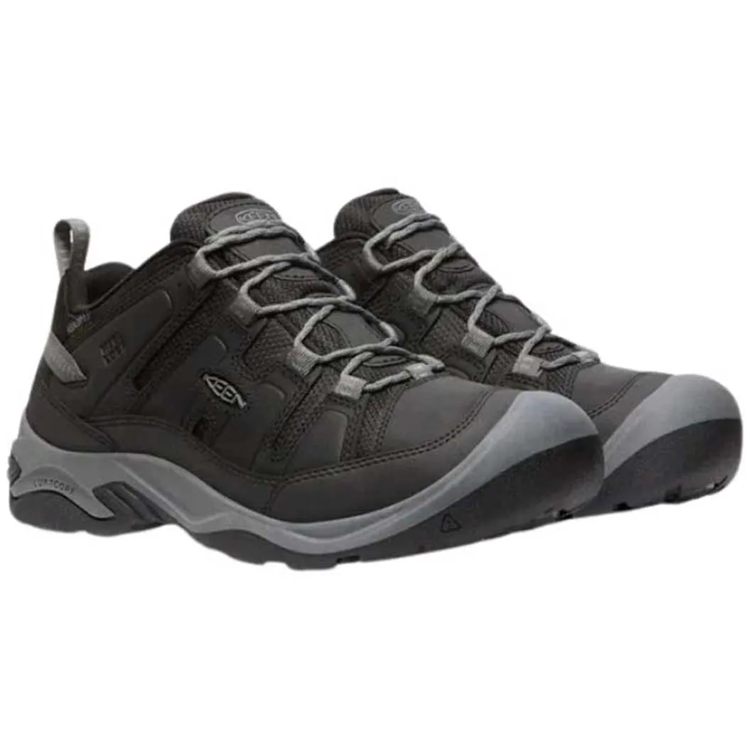 Keen Circadia WP Sneaker Black/Steel Grey (Men's)