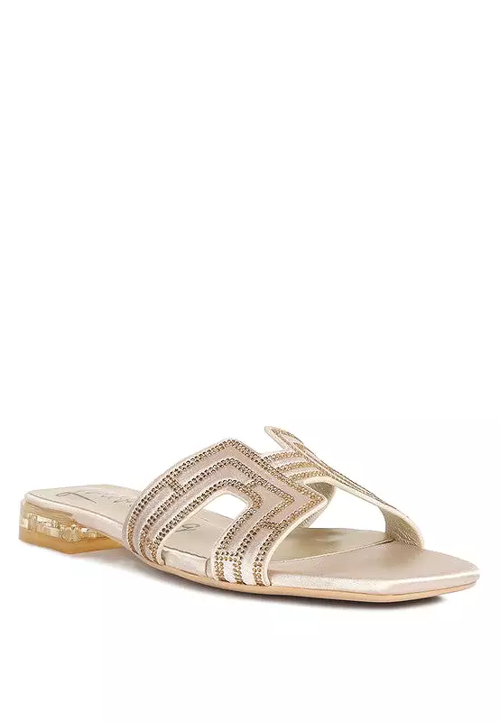 Kina Rhinestone Sandals