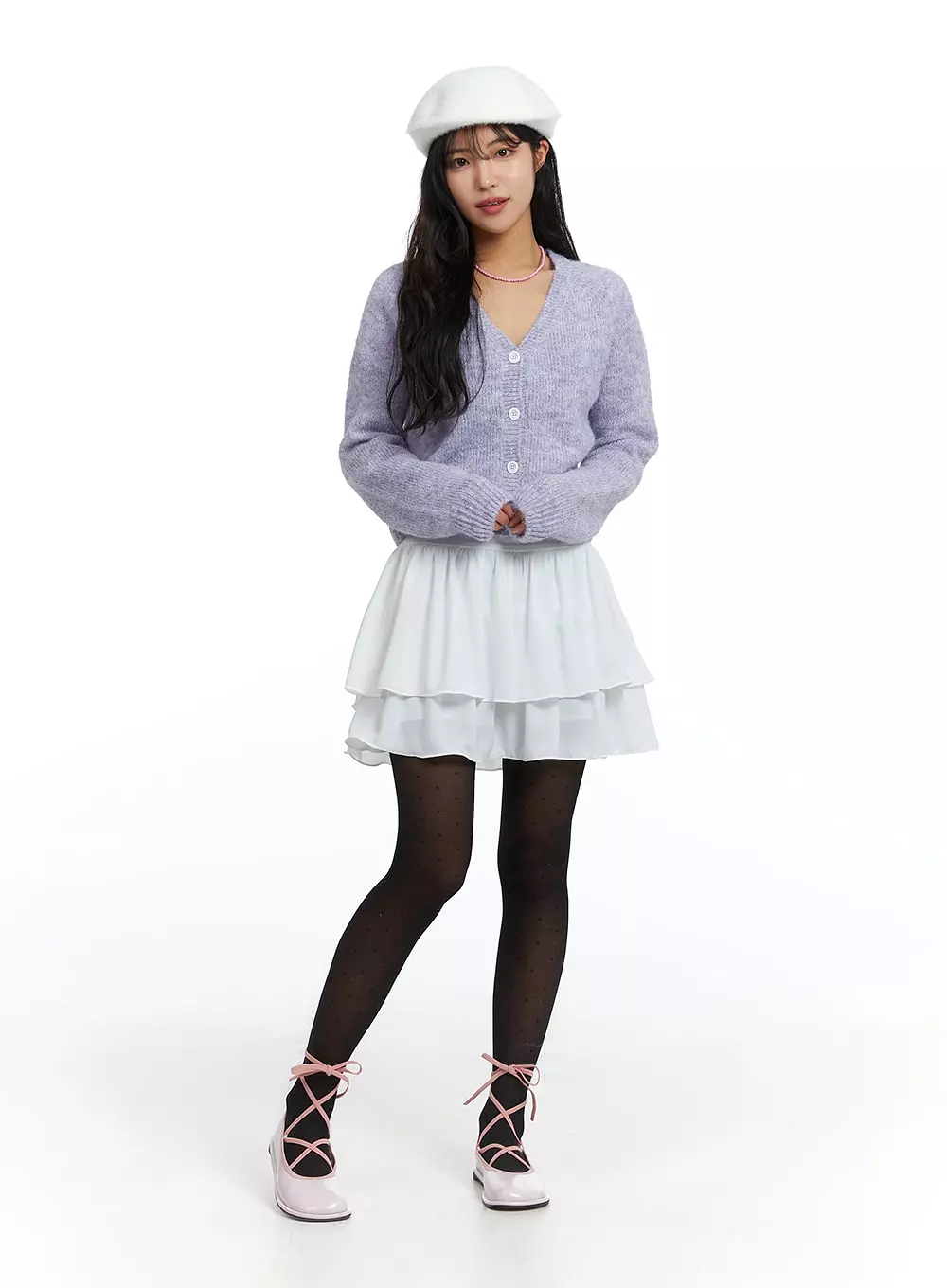 Layered Mini Skirt OJ424