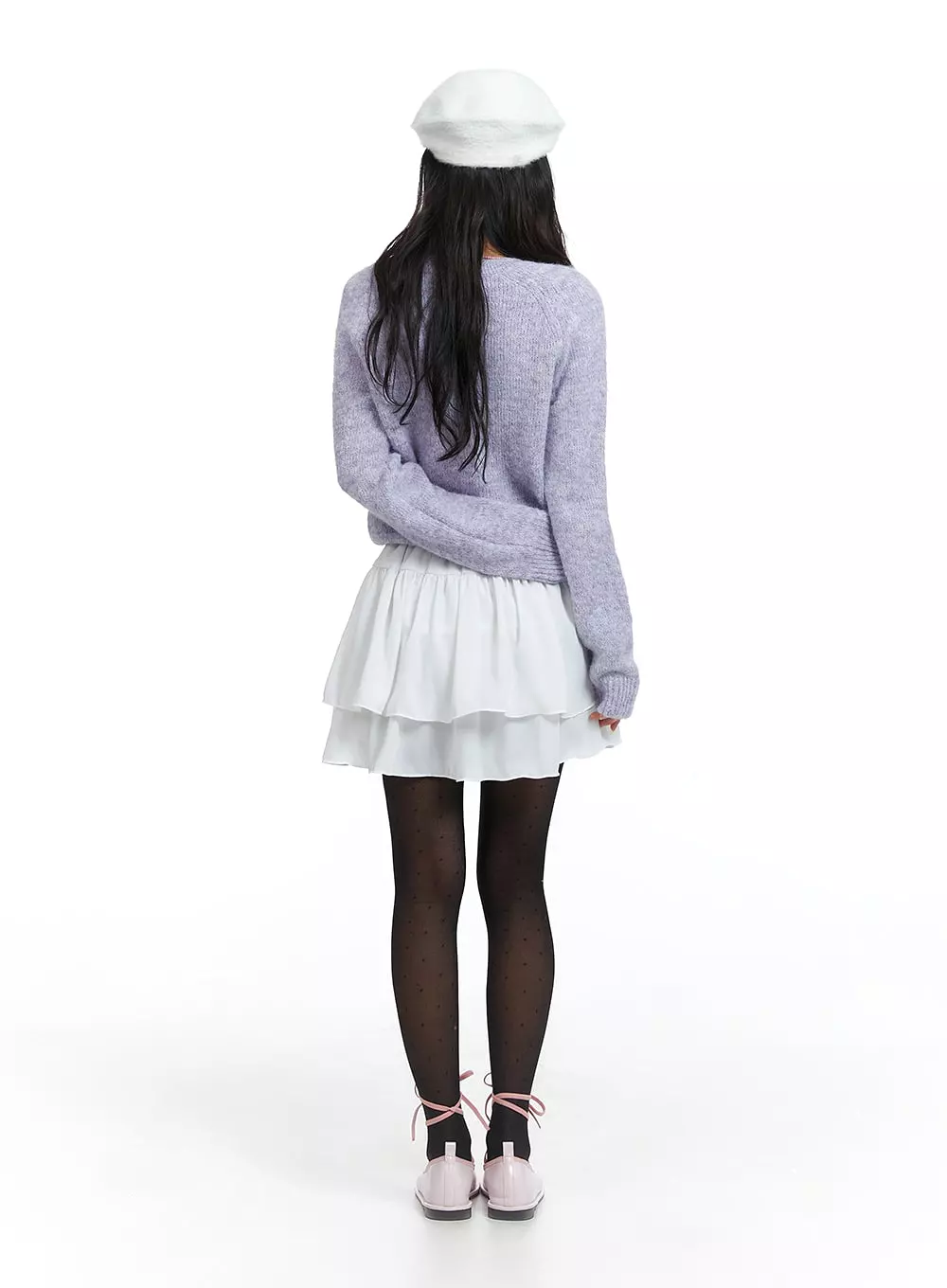 Layered Mini Skirt OJ424