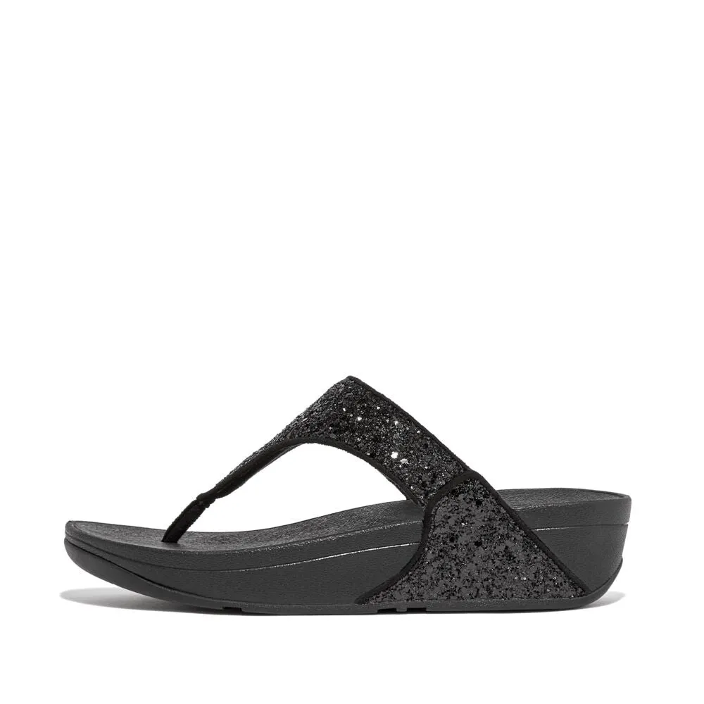 Lulu Glitter Flit Flops Toe Thongs Post Sandals