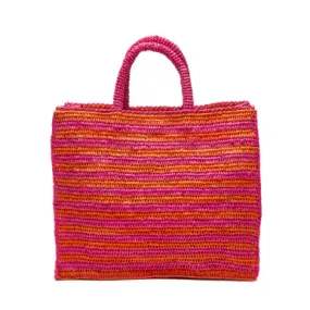 Mar Y Sol Callie Tote, Pink Mango