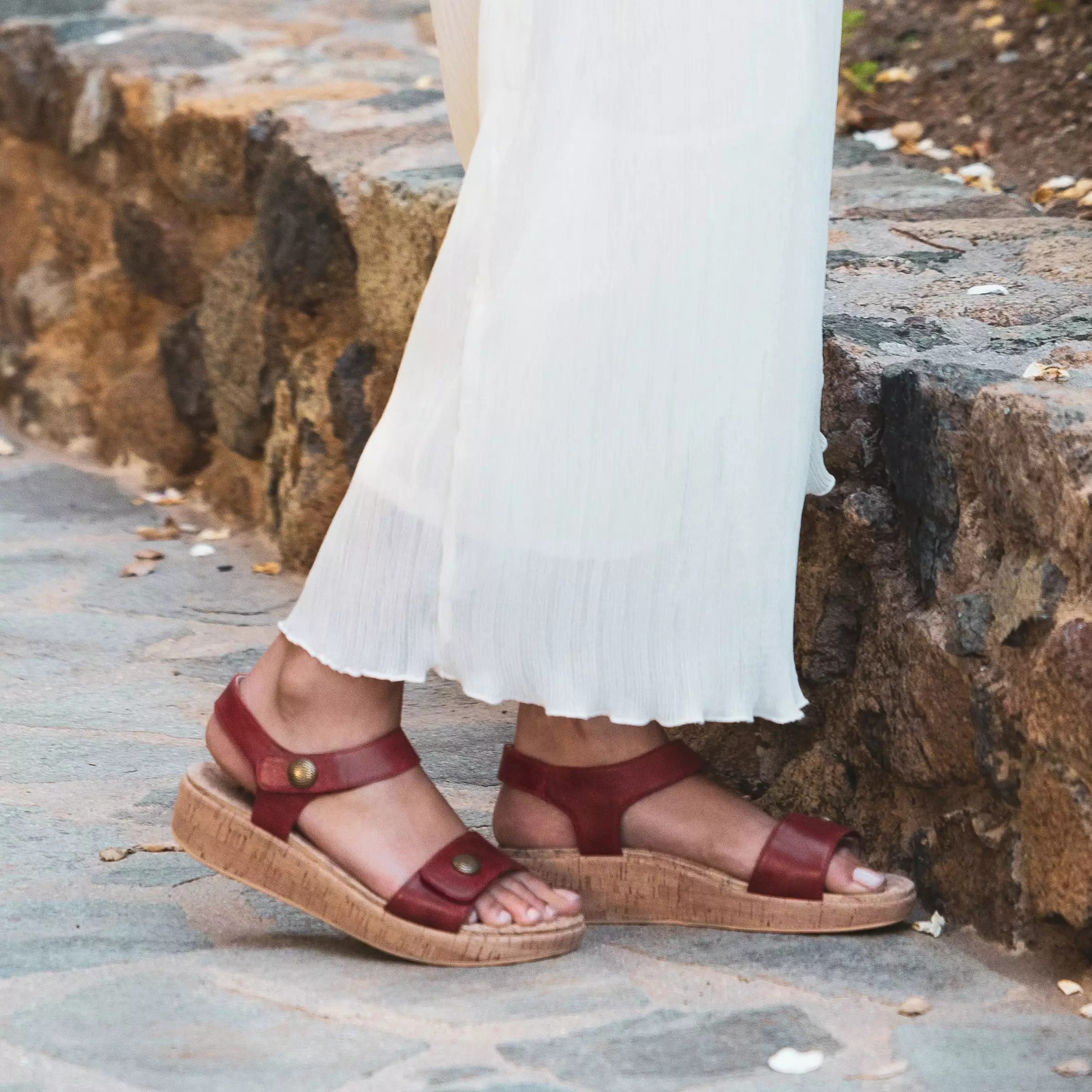 Marta Garnet Sandal