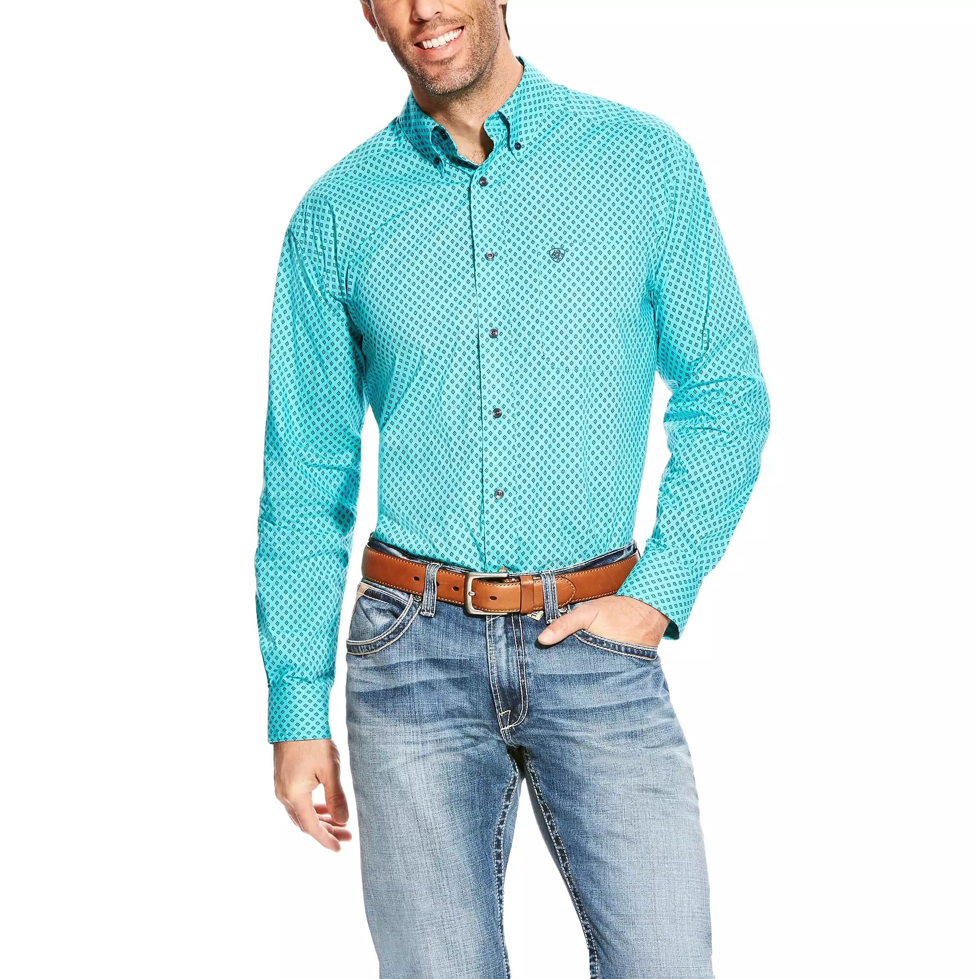 Men's Ariat Atherton Print Shirt