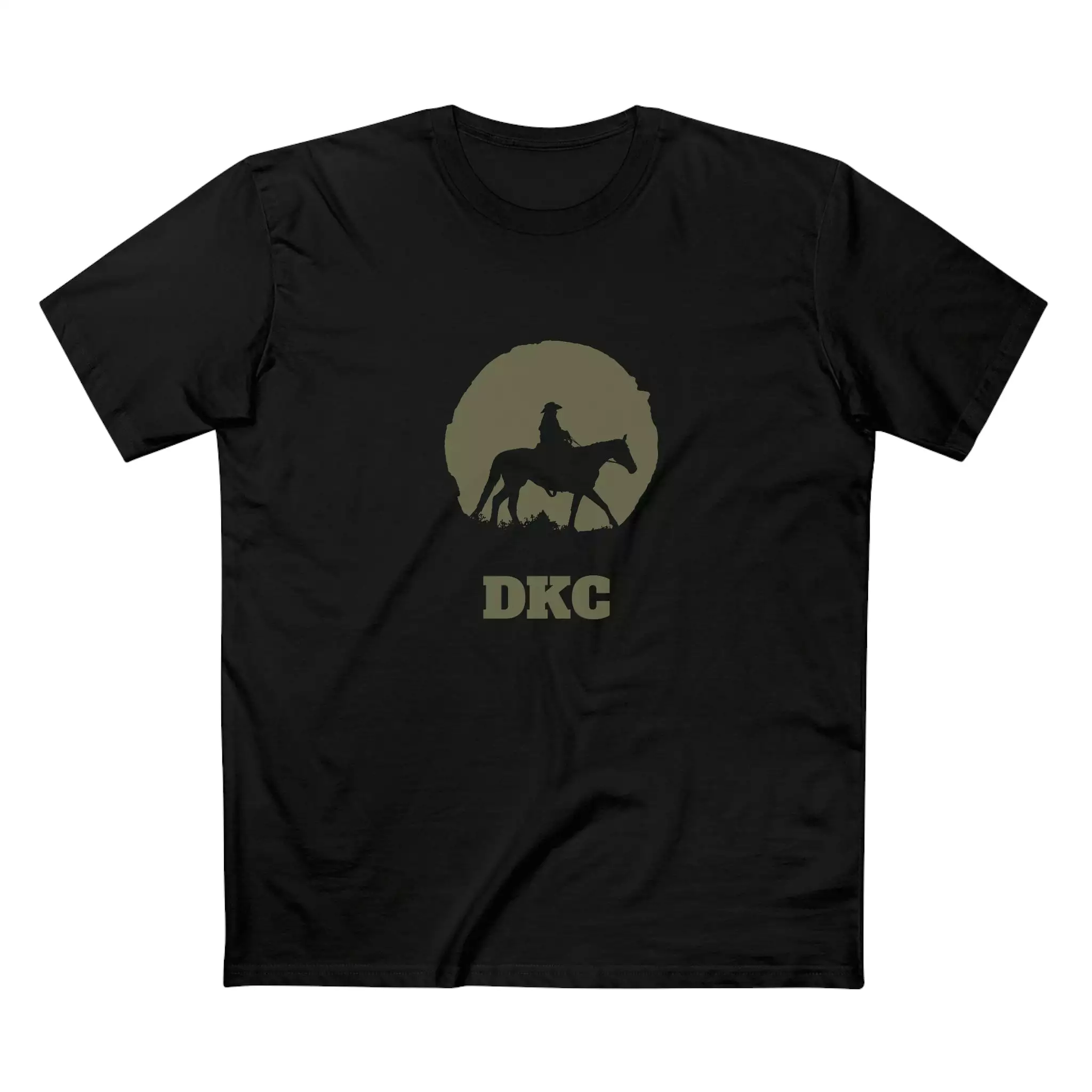 Men's Horse Silhouette crew neck t-shirt