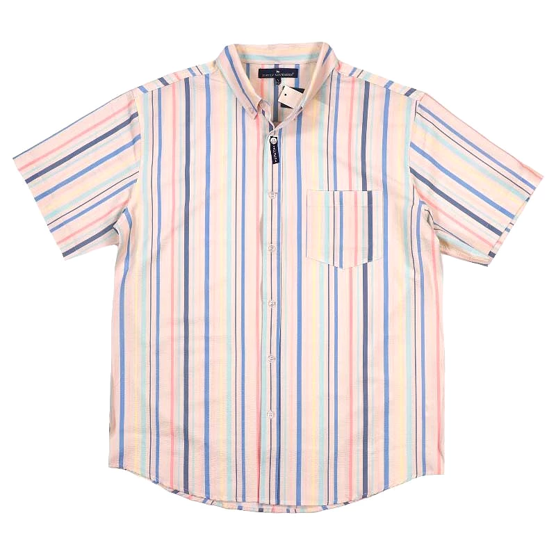 Men's Stripe Button Down Shirt