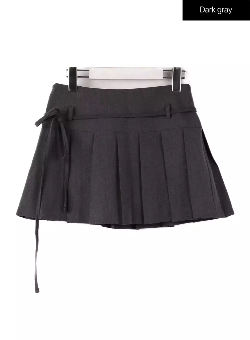 Mid Waist Bowknot Pleated Mini Skirt CF407