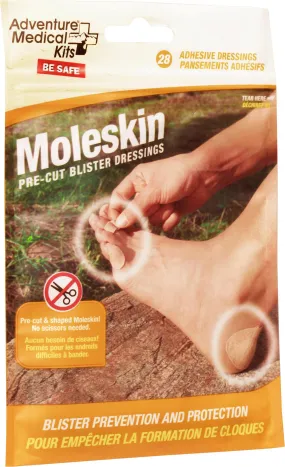 Moleskin Pre-Cut Blister Pack