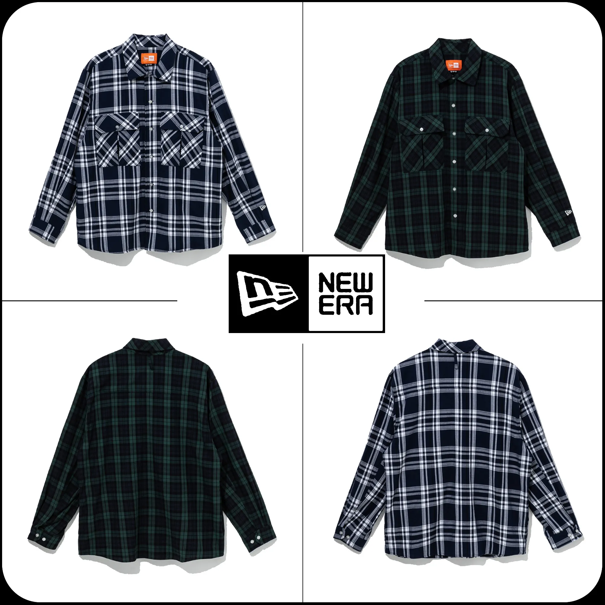 New Era  |[New Era]★OUTDOOR WORK SHIRTS