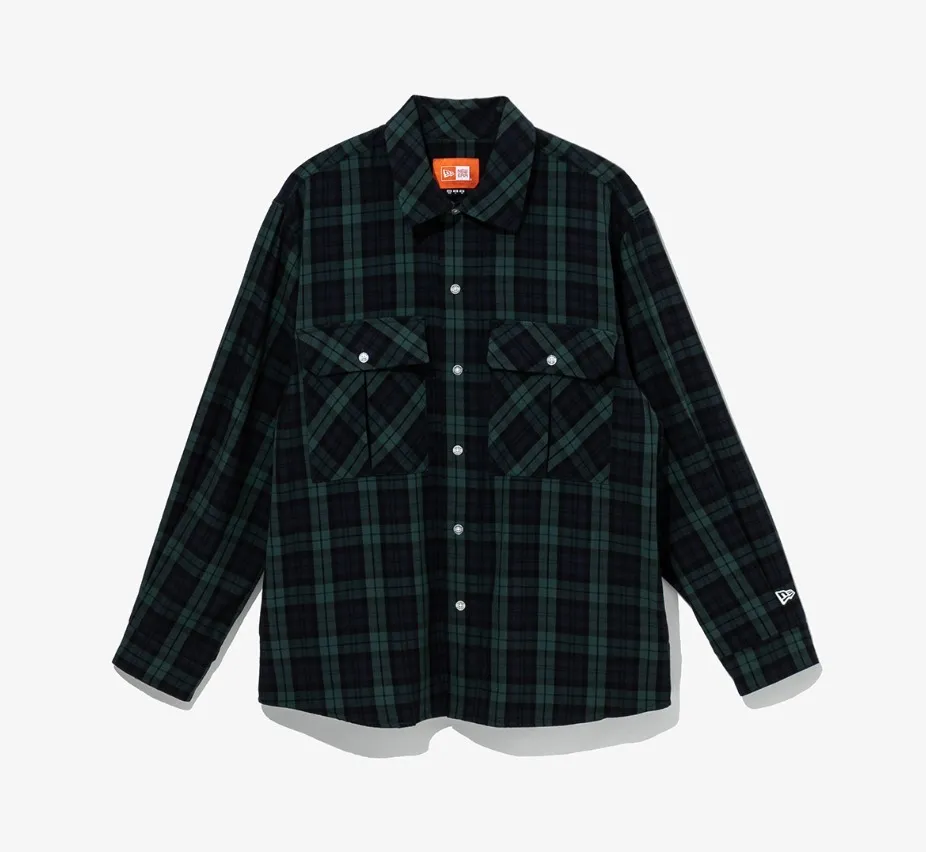 New Era  |[New Era]★OUTDOOR WORK SHIRTS