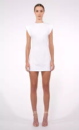 Nonchalant - Becca Dress - White