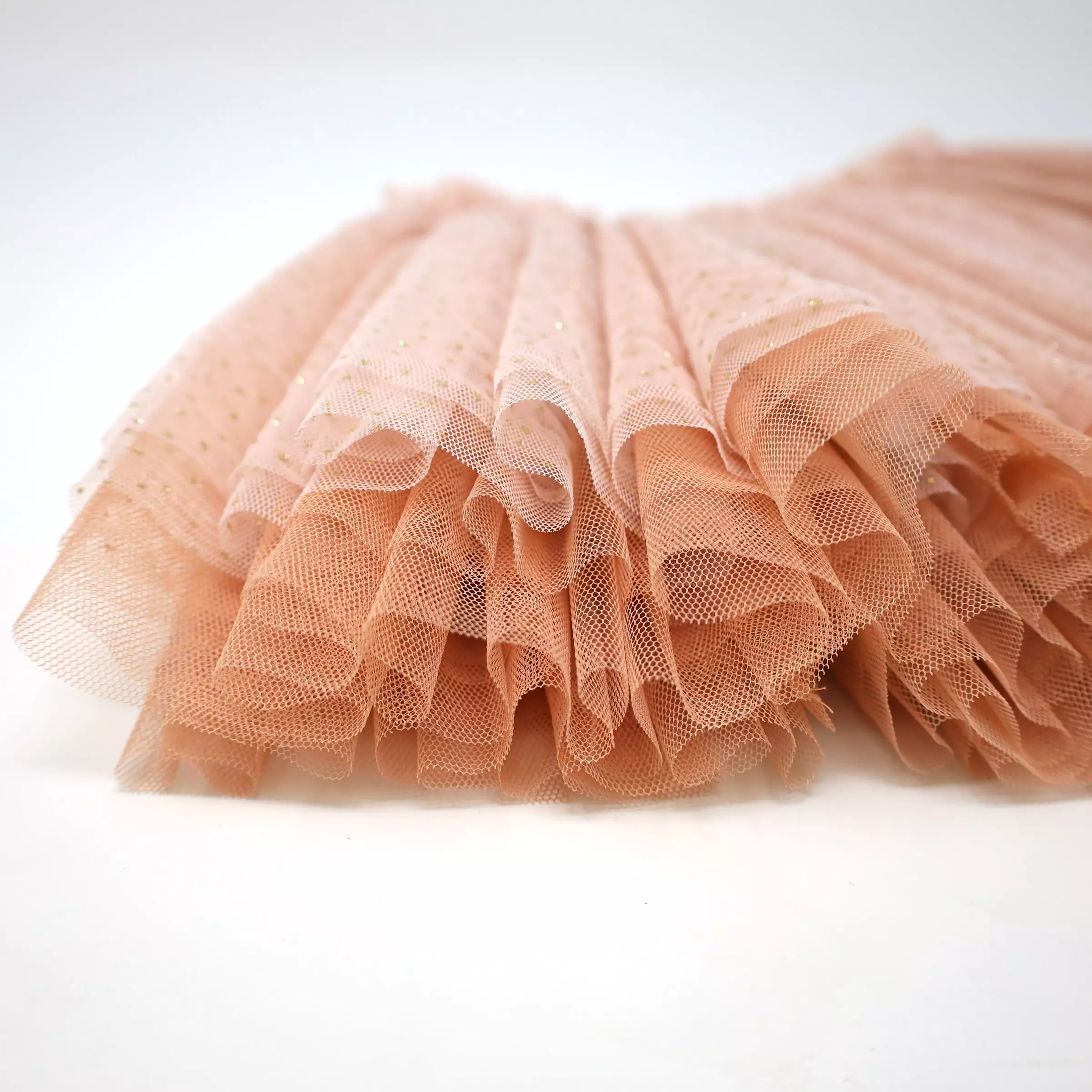 oh baby! Frill Tutu Vintage Pink/Gold over Pale Pink