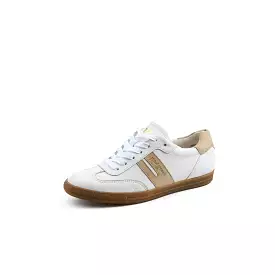 Paul Green White Leather Trainer 5350