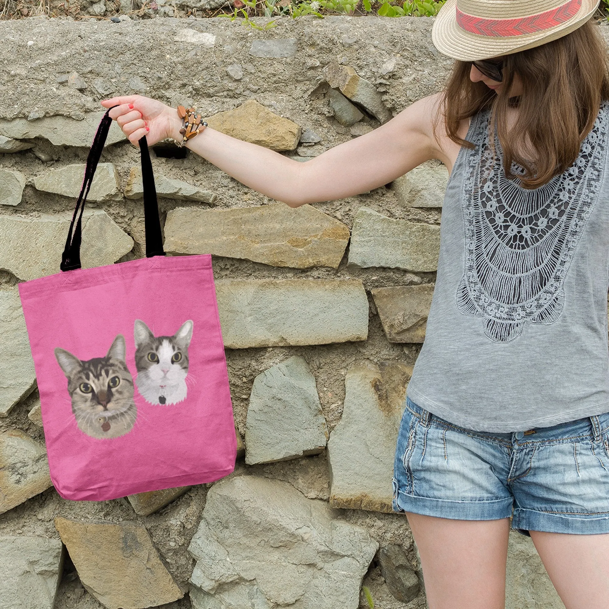 Pet Portrait Tote