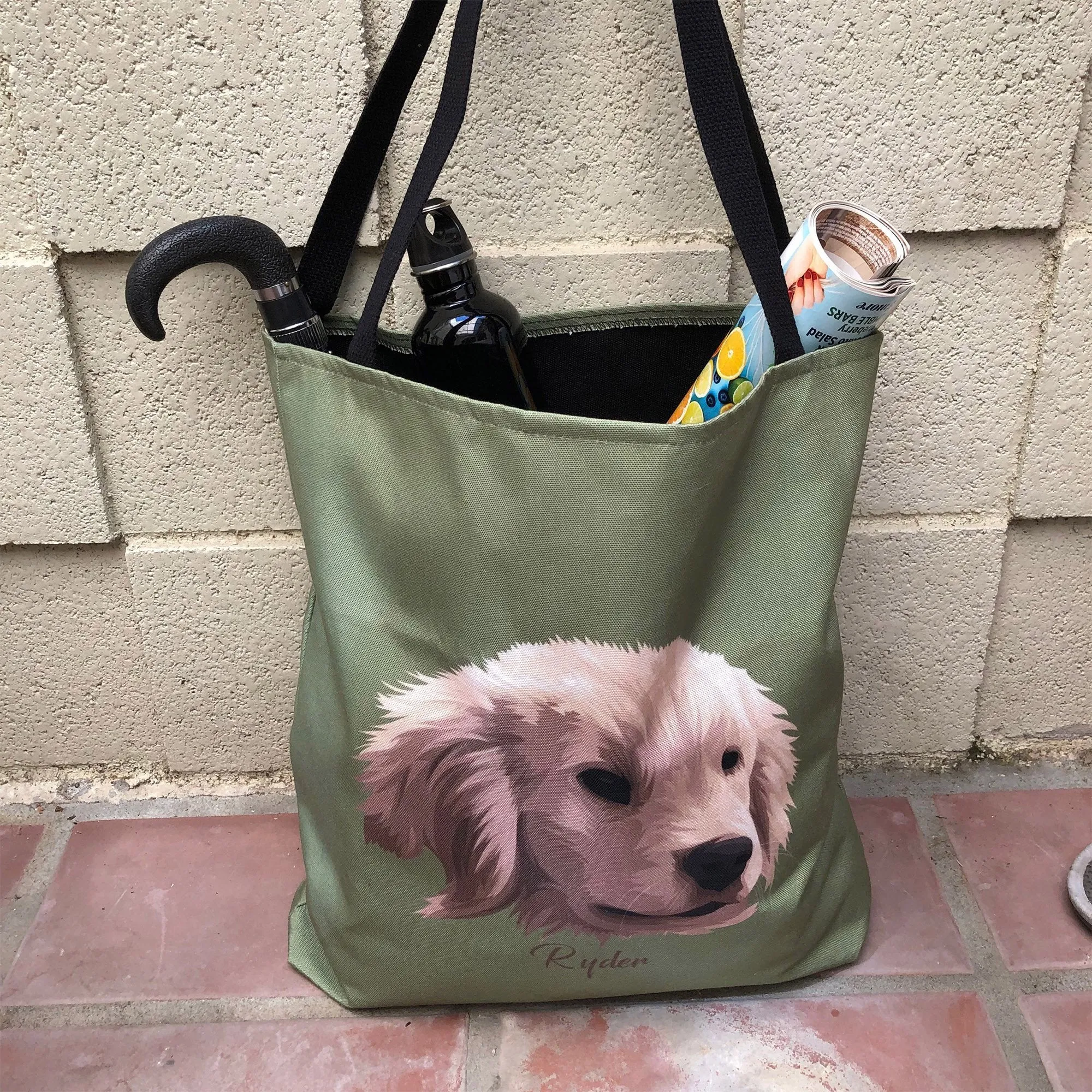 Pet Portrait Tote