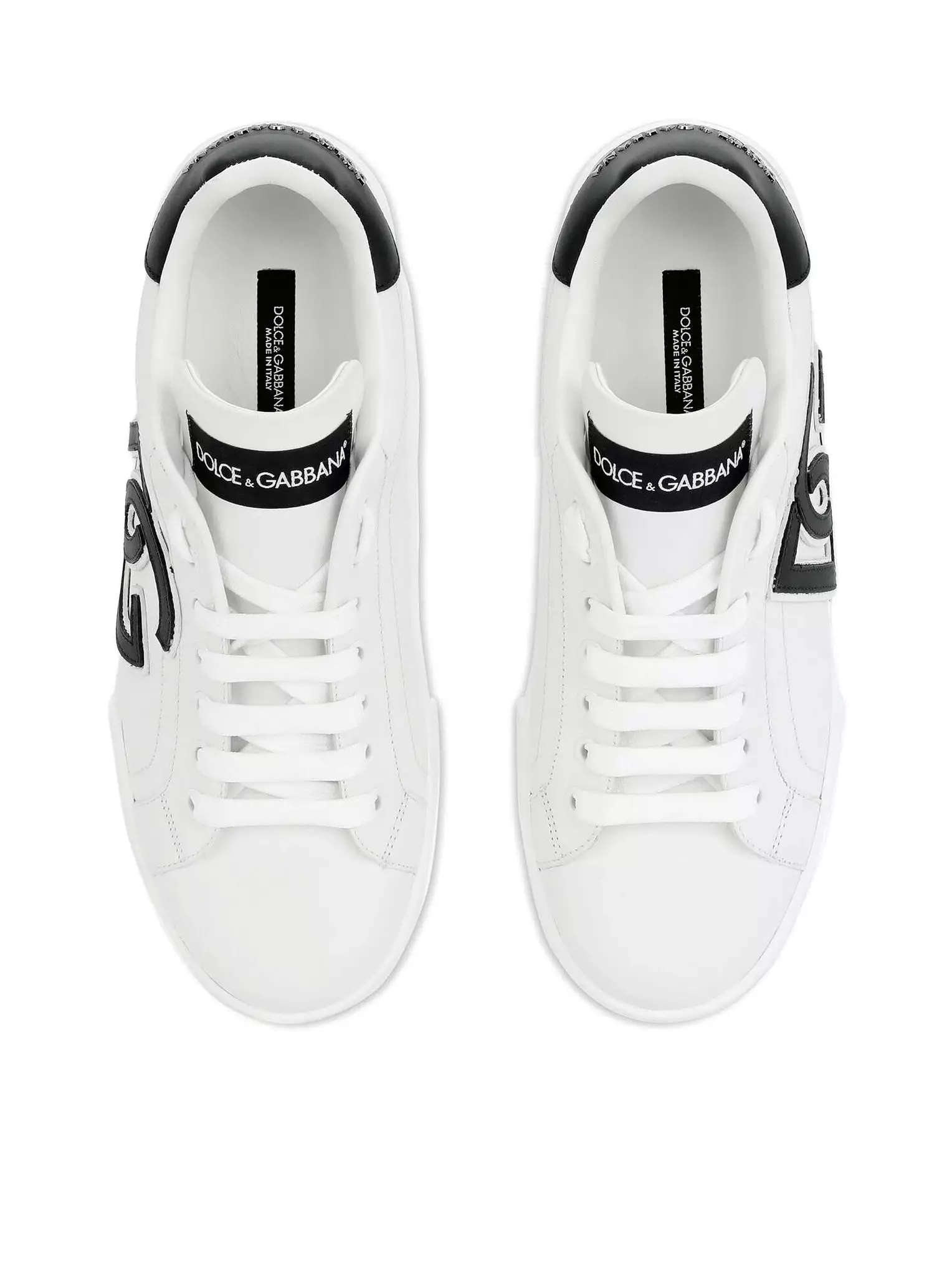 Portofino sneaker in calfskin with DG logo