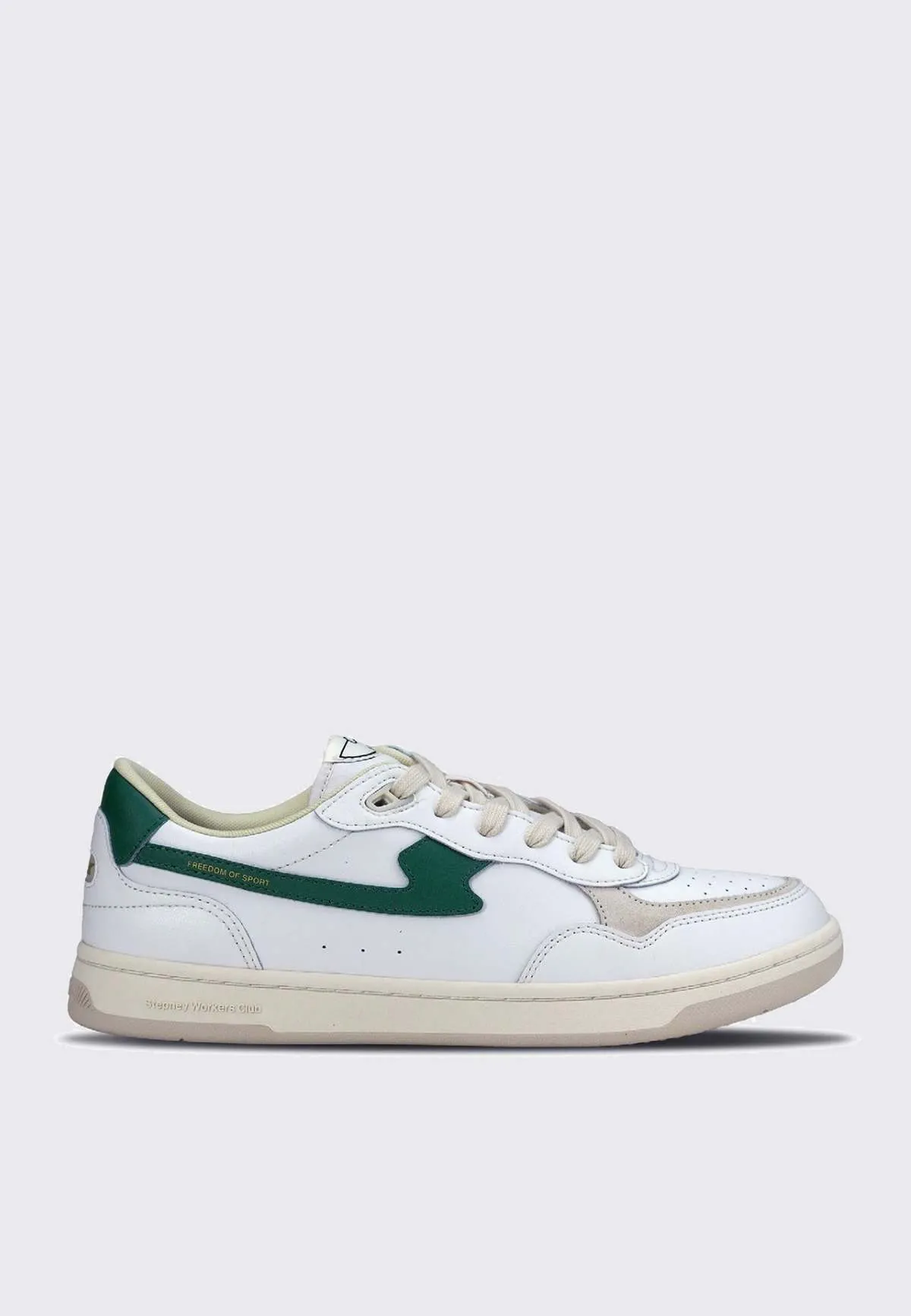 Pro Cup 01 Leather Sneaker - White/Green