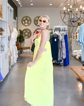 Ray Of Sunshine Midi Dress