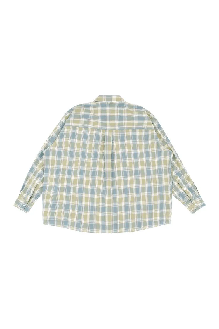 ReinSein  |Other Plaid Patterns Unisex Street Style Long Sleeves Shirts