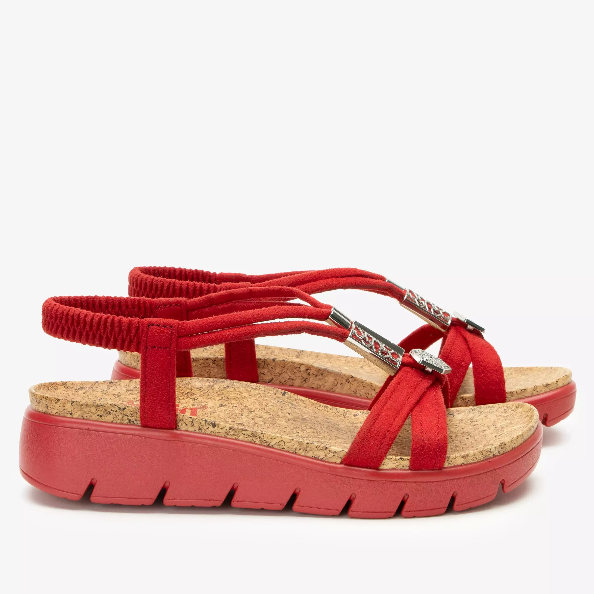 Roz True Red Sandal