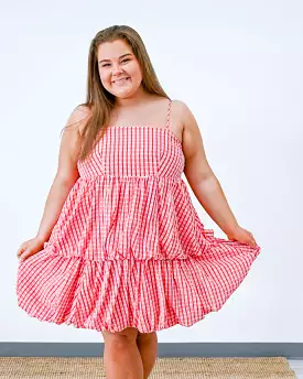 S-3X Buttercup Textured Dress