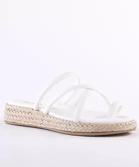 Seychelles Rule The World Sandals - White