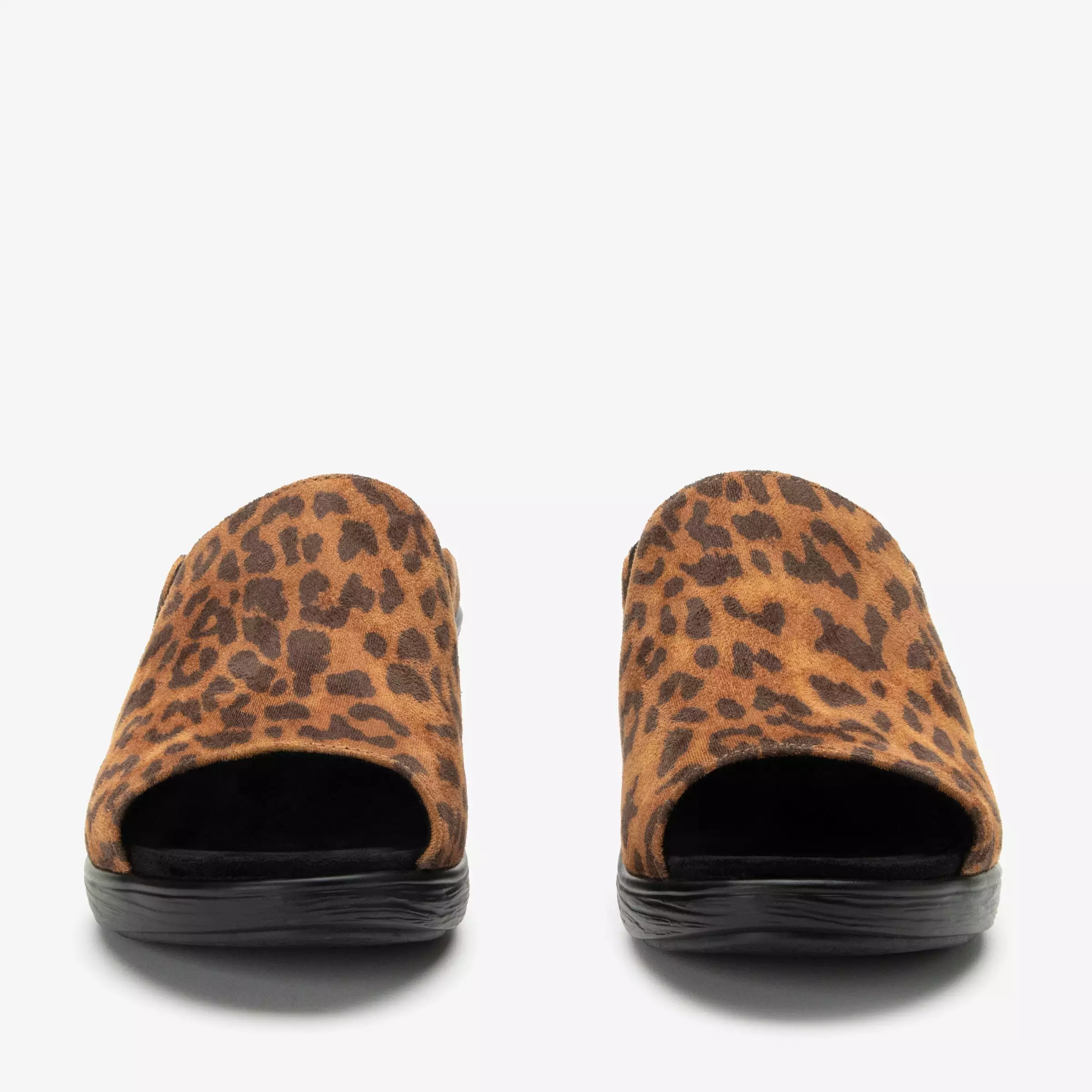 Shilaine Stretch Leopard Sandal