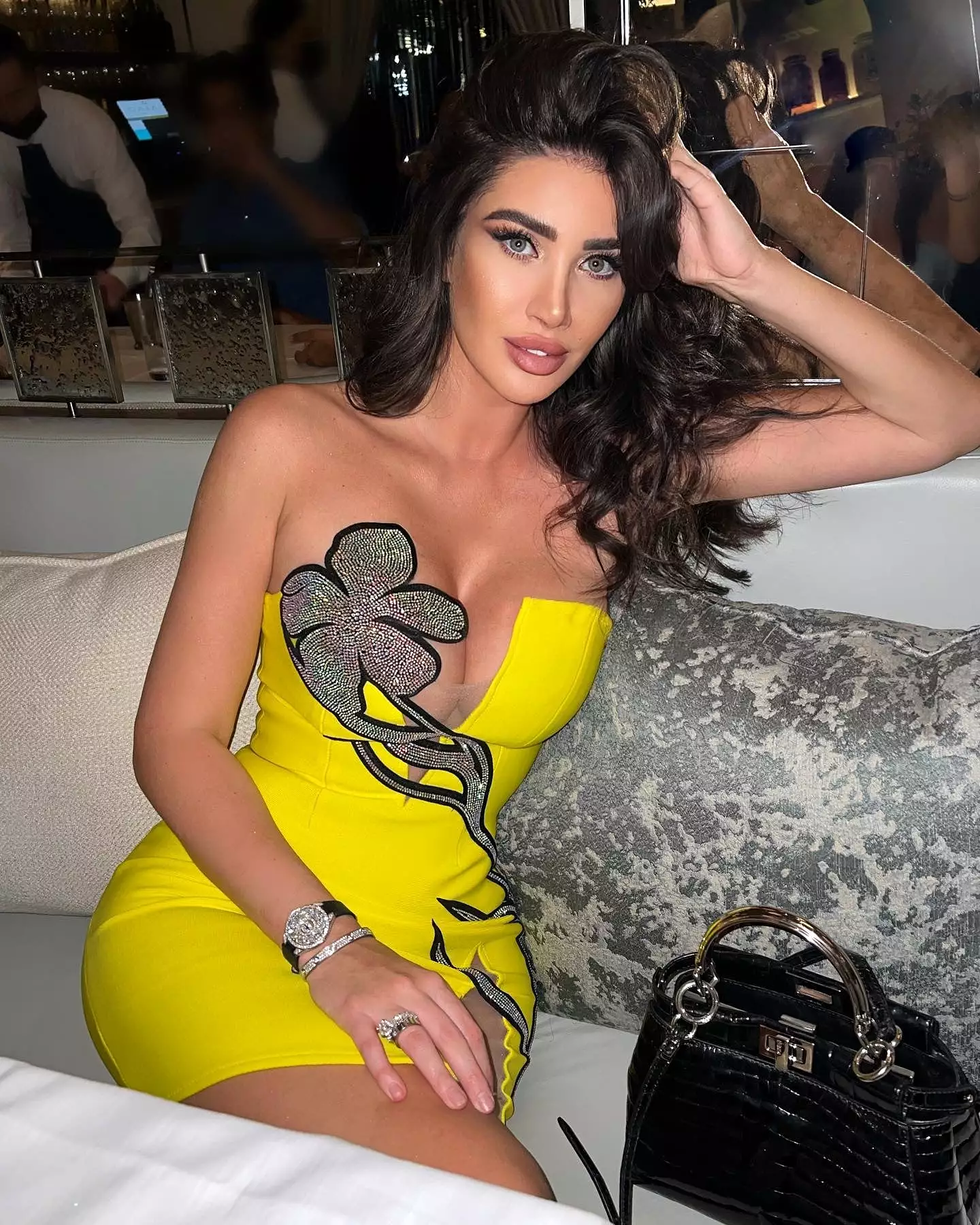 Sonja Yellow Mini Dress