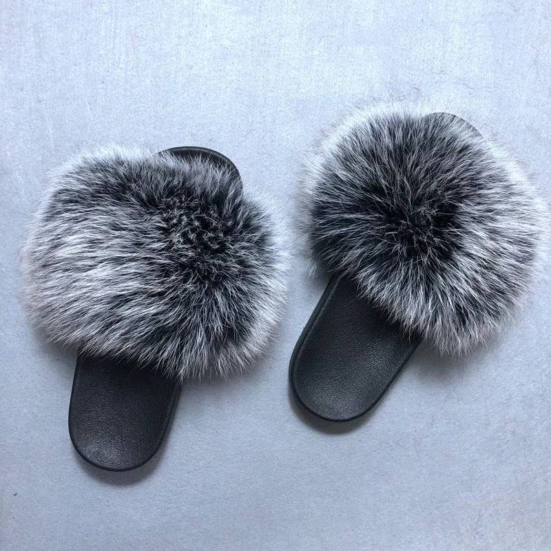 Ultra Fluffy Fur Sandals