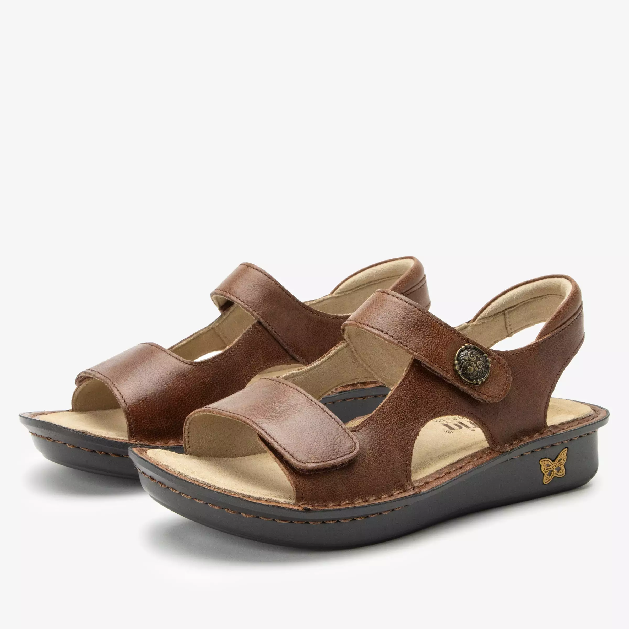 Vallie Walnut Sandal